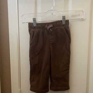 Garanimals infant fleece slacks 12 months